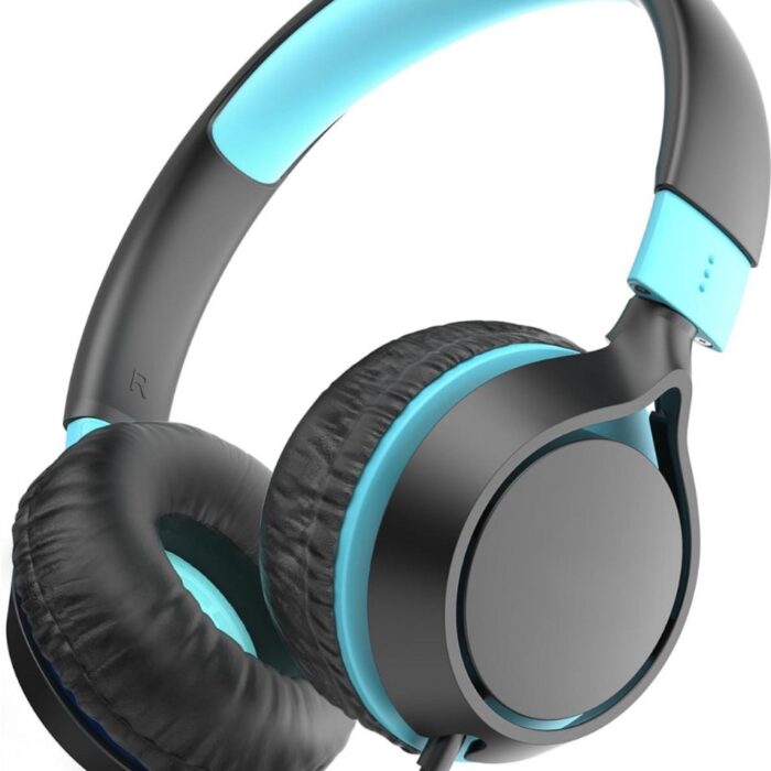 Merkloos - Kinderkoptelefoon - Zwart