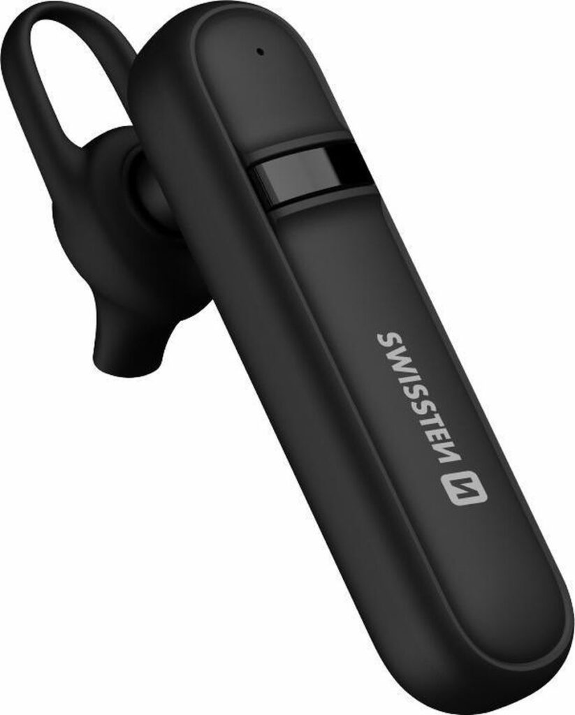 Swissten - Draadloze Headset Bluetooth 5.0 - Zwart