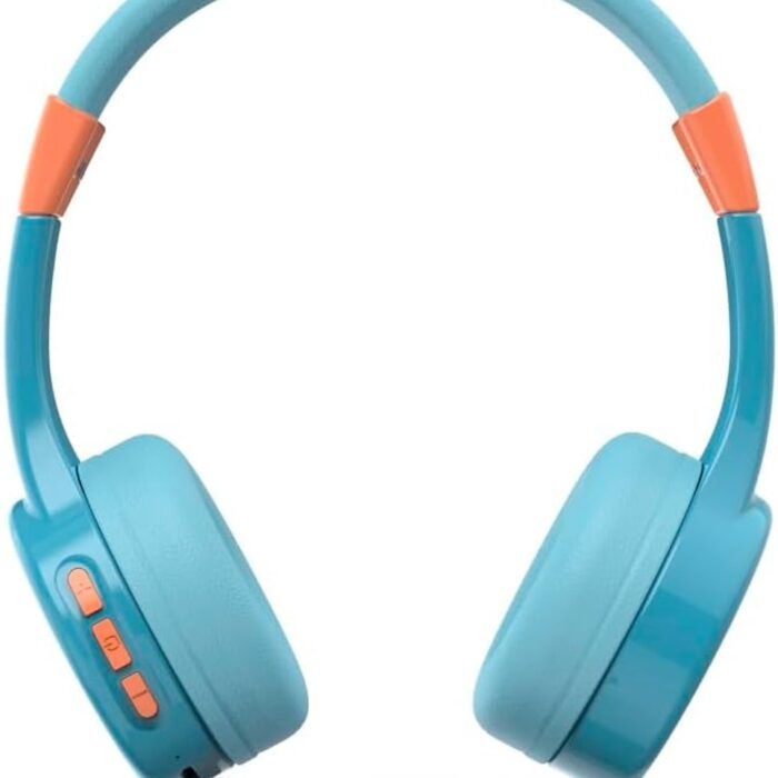 Solacis - Kinderkoptelefoon met Draadloze Verbinding - Blauw Oranje