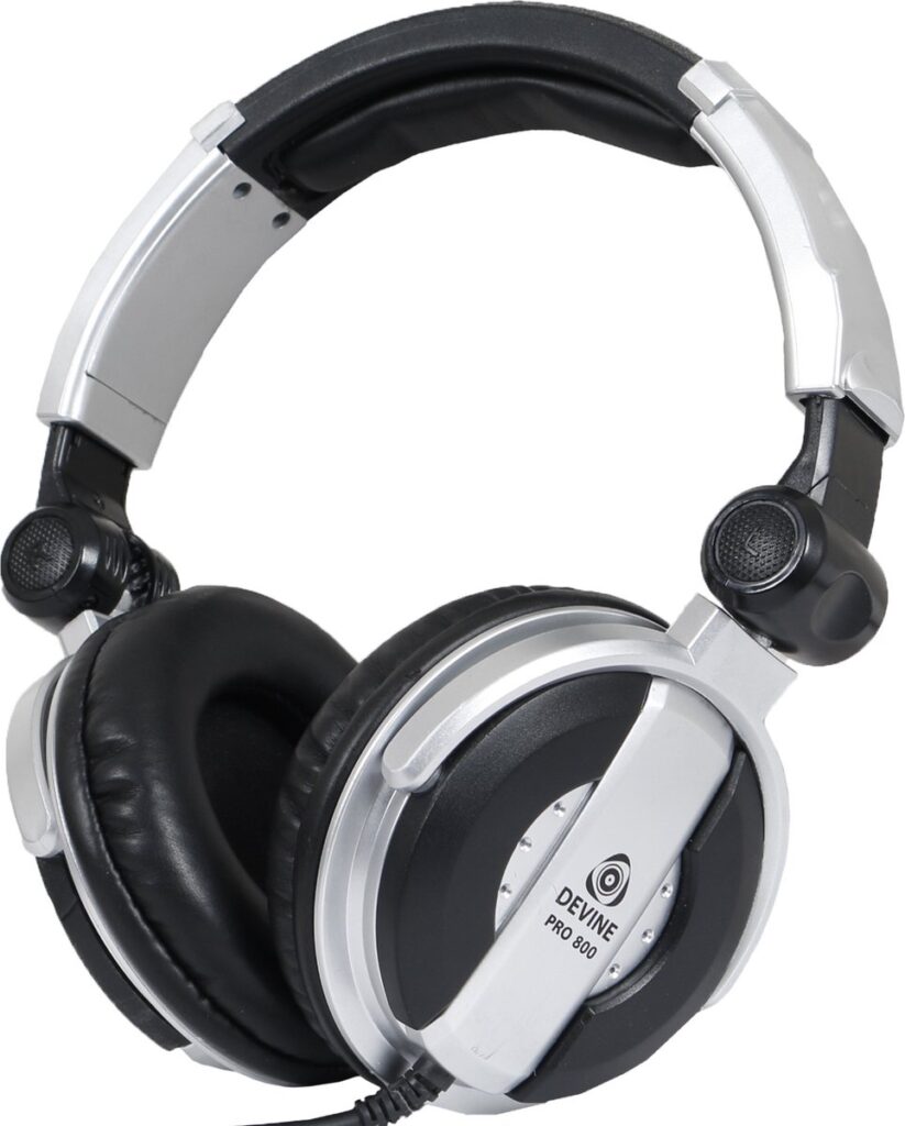 Devine - PRO 800 DJ-hoofdtelefoon - Zwart