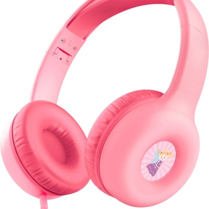 Merkloos - Kinderkoptelefoon - Roze