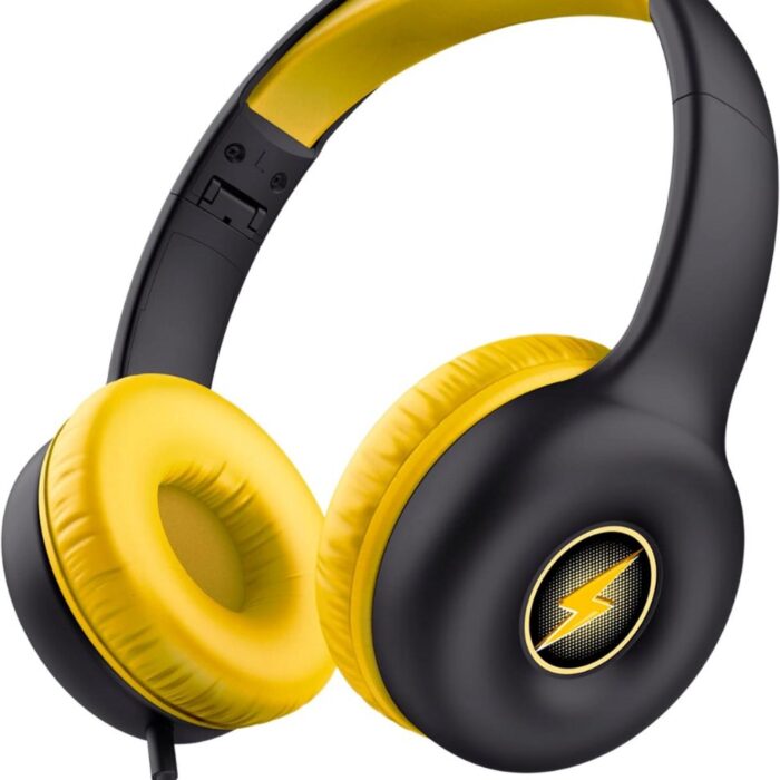 Merkloos - Kinderkoptelefoon - Zwart