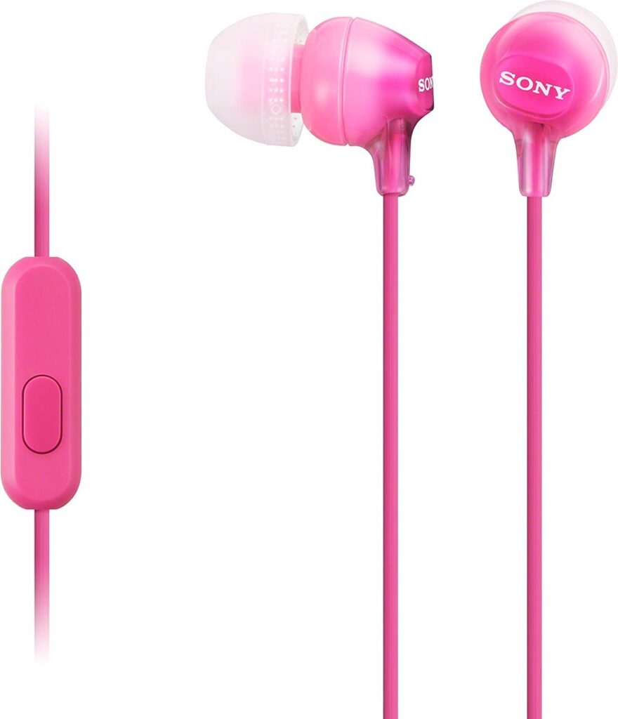 Sony - MDR-EX15AP In-Ear oortjes - Roze