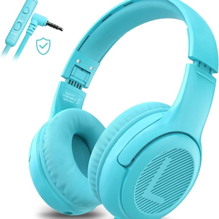 Solacis - Kinderkoptelefoon met Draad - Blauw