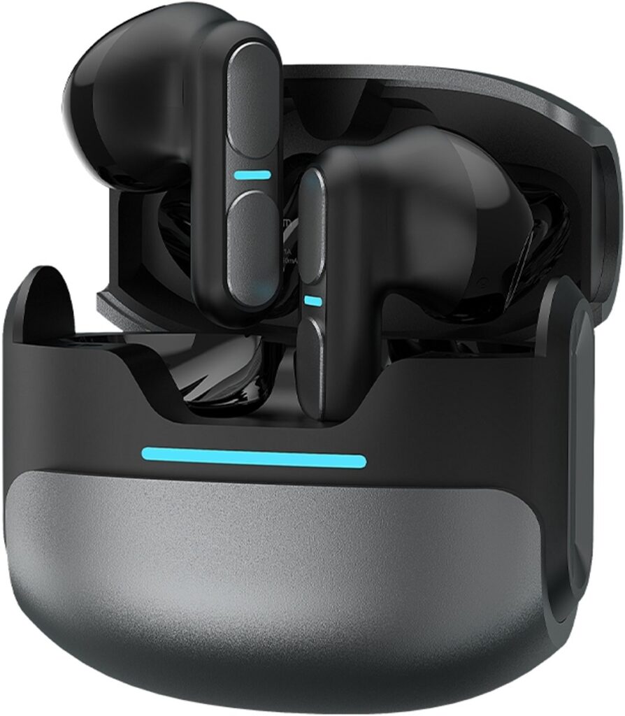 Langsdom - Draadloze Earbuds - Grijs/Zwart