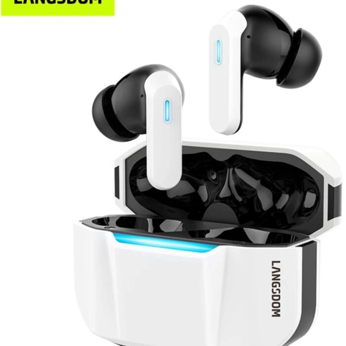 Langsdom - Dual-mic ANC Oordopjes - Wit