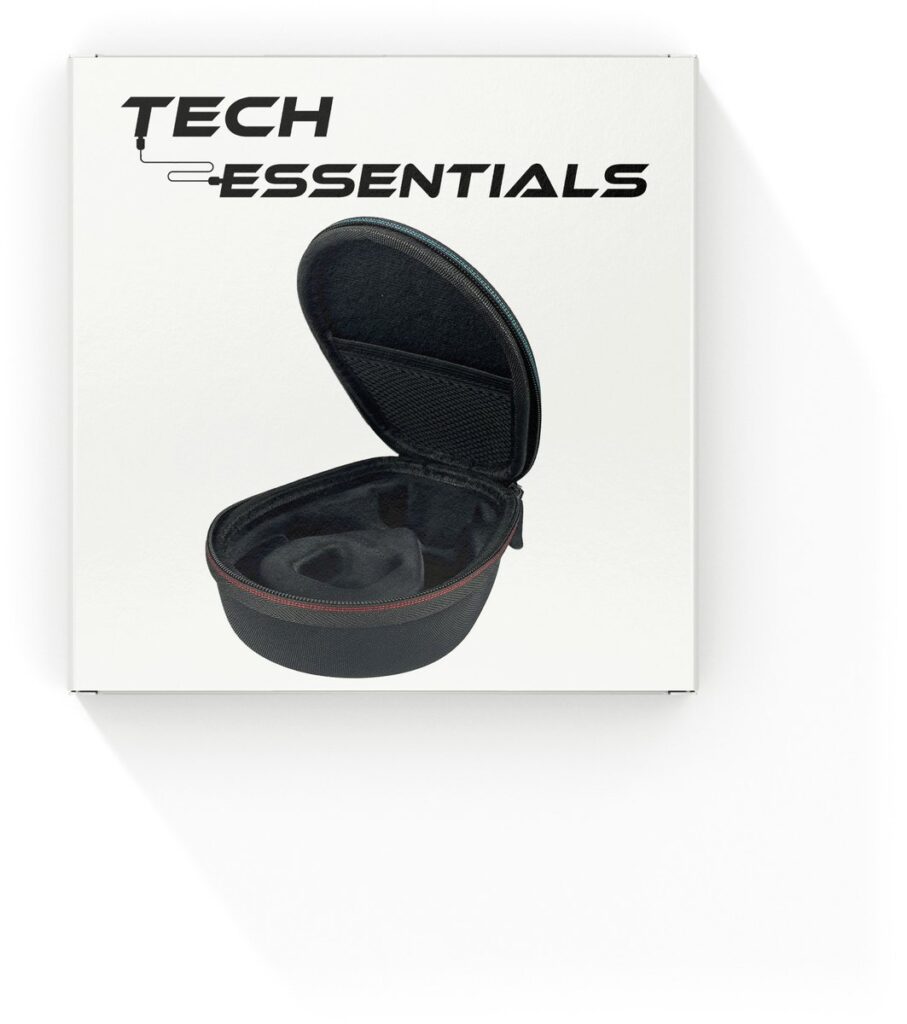 Tech Essentials - Bone Conduction Opbergcase - Zwart