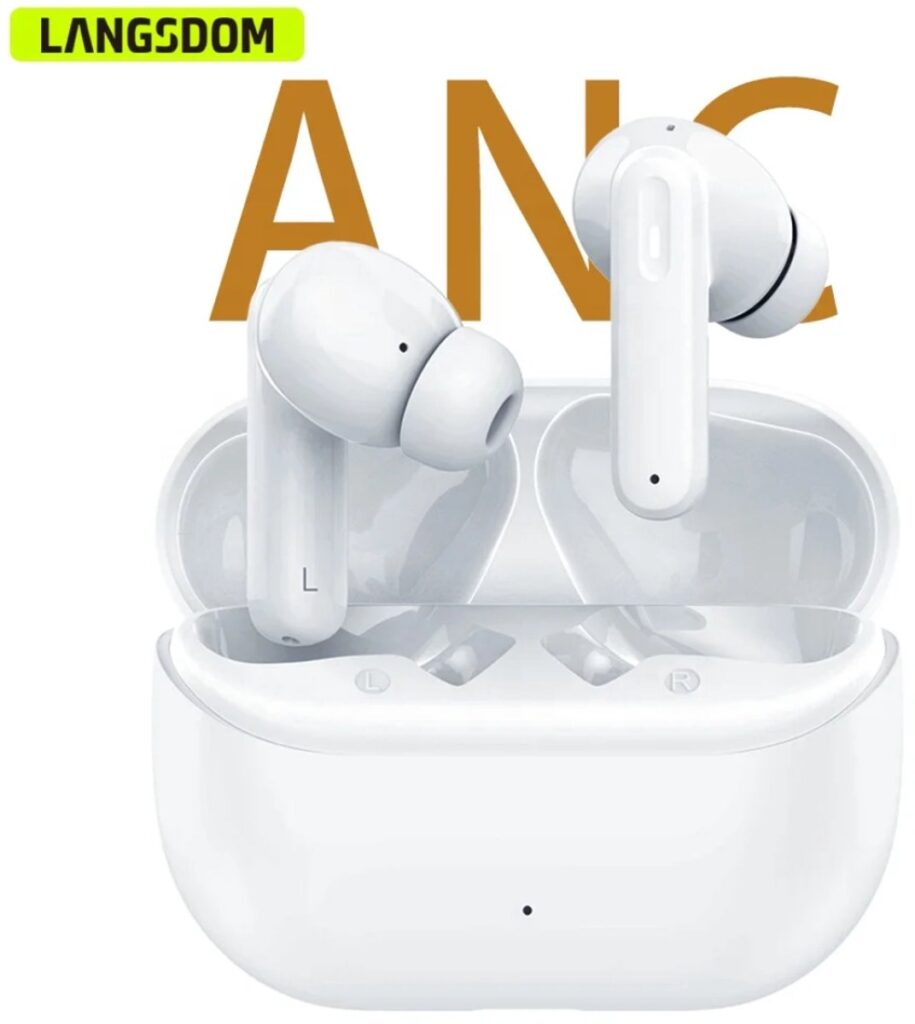 Langsdom - Draadloze In-ear Oordopjes - Wit