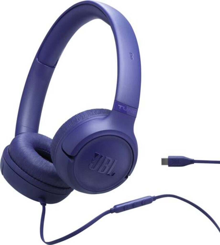 JBL - Tune 530C USB-C koptelefoon - Blauw
