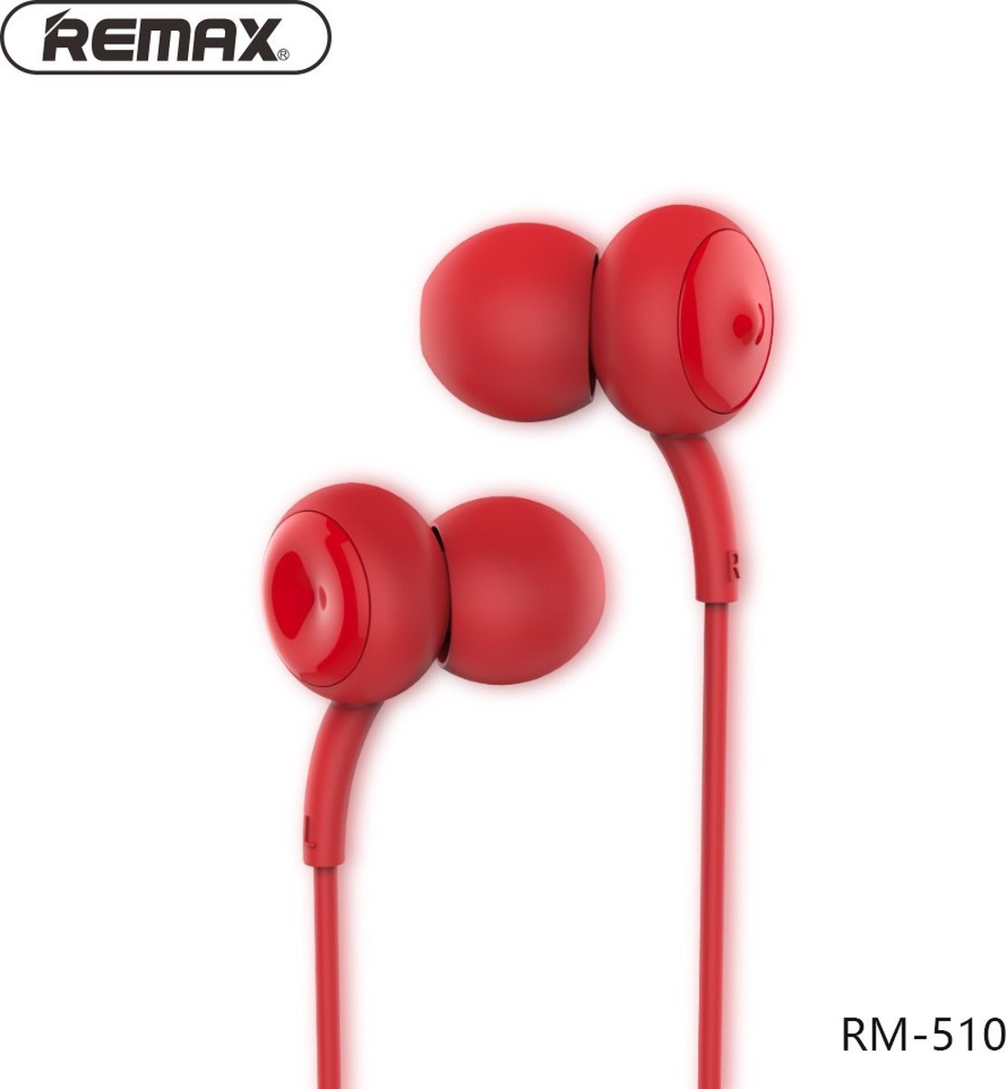 Remax - RM-510 Oordopjes - Rood
