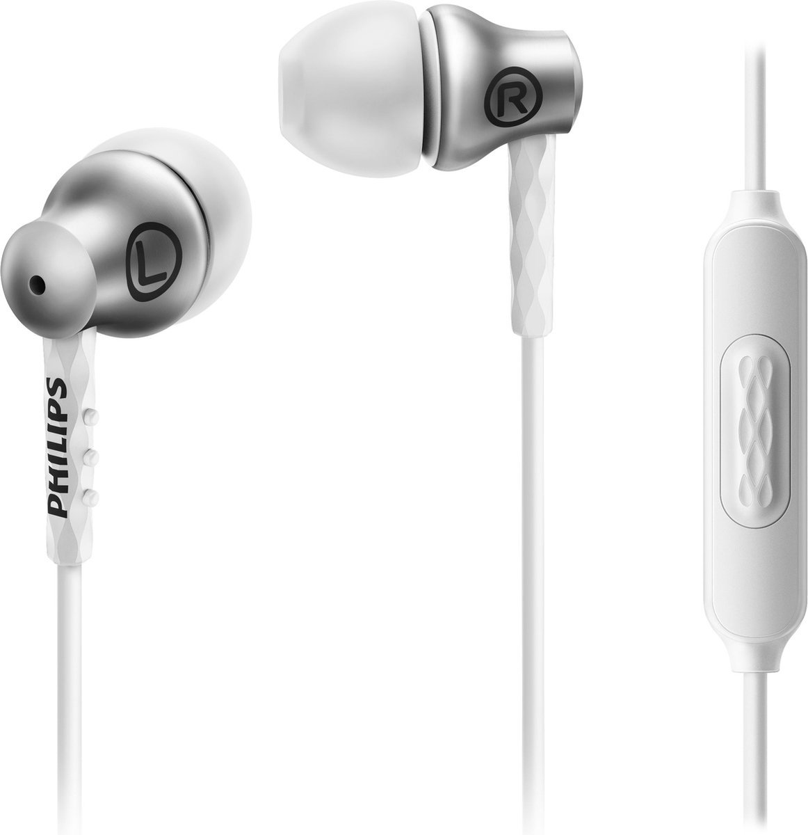 Philips Sound - SHE8105 In-ear oordopjes - Wit