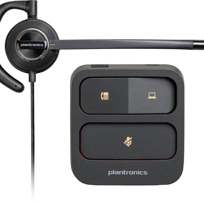 HP - Poly EncorePro 530D Headset - Zwart