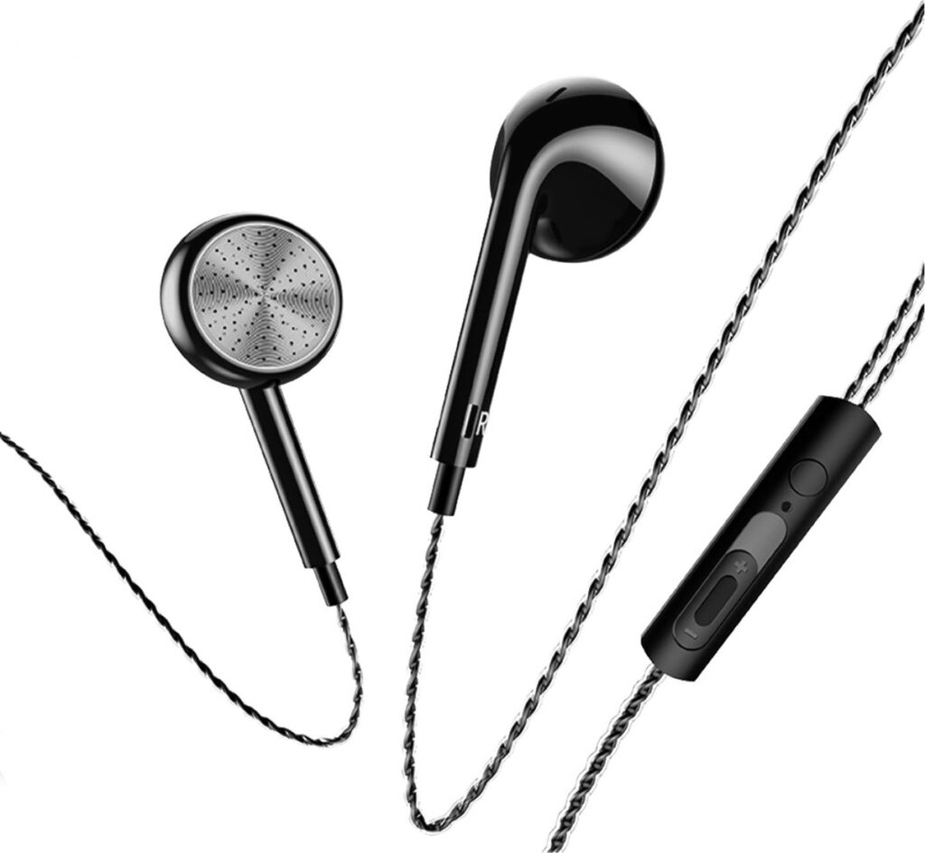 USAMS - EP-20 Oordopjes met Mic - Zwart