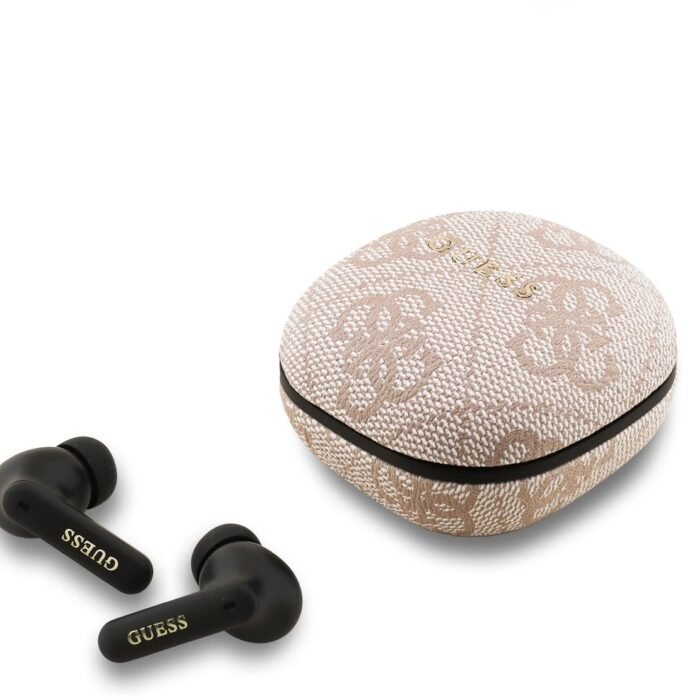 GUESS - 4G Script Logo TWS Oordopjes - Roze