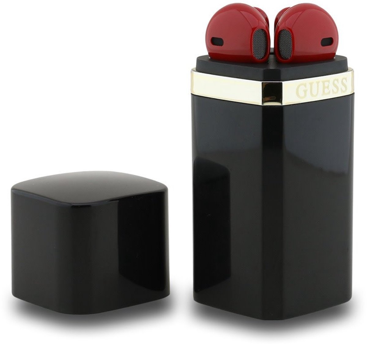 GUESS - Draadloze Oordopjes met Oplaadcase - Zwart