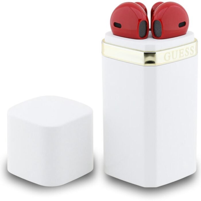 GUESS - Draadloze Oordopjes - Luxe Wit