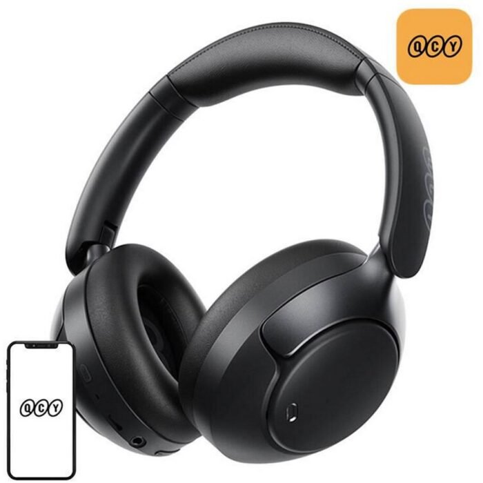 QCY - ANC H3 Pro Draadloze Koptelefoon - Zwart