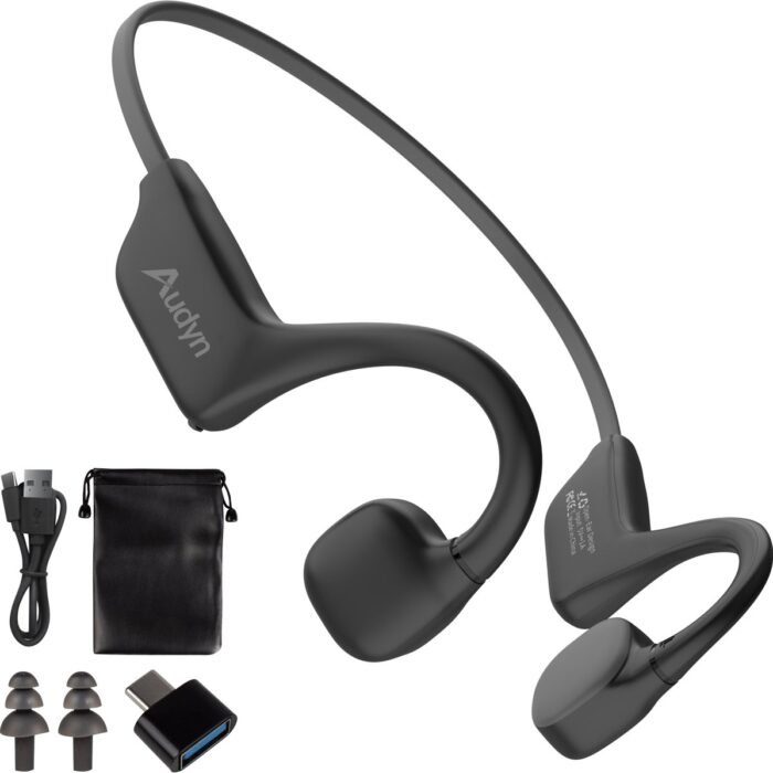 Audyn - Bone Conduction Headphone - Mat Grijs