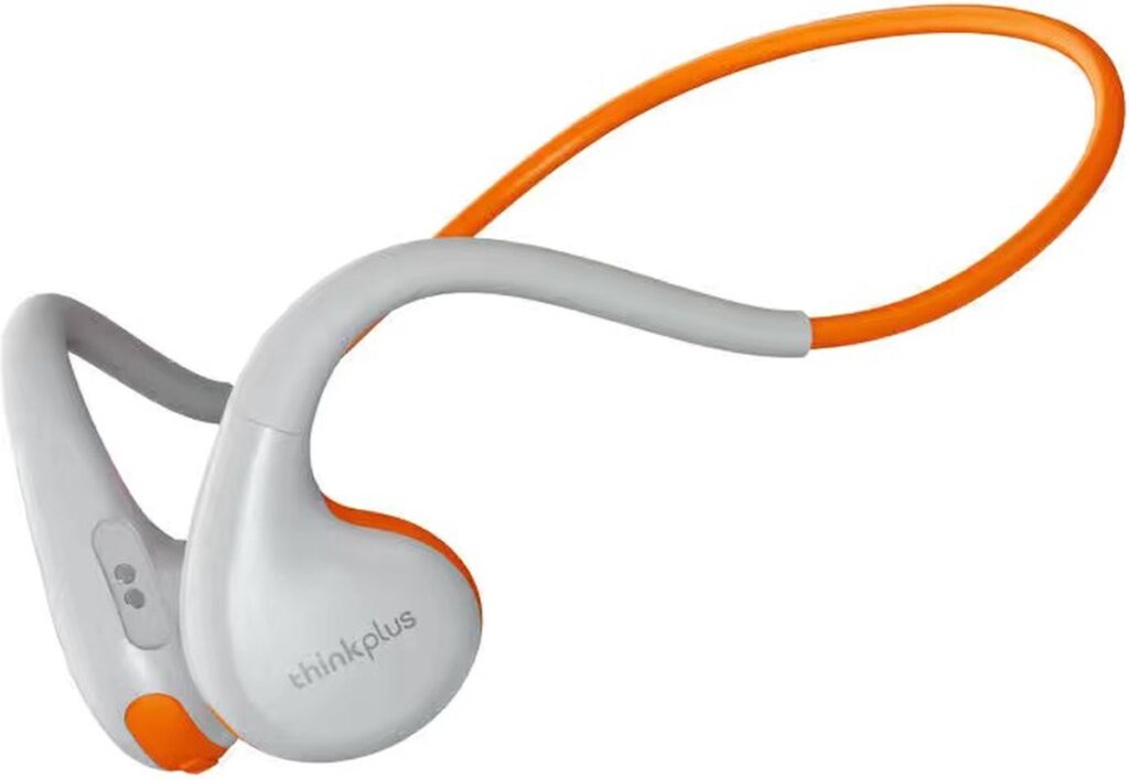Lenovo - X7 Bluetooth Oordopjes - Wit/Oranje