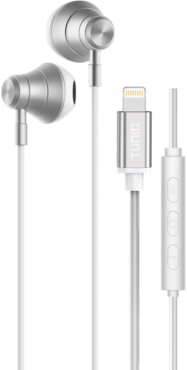 TUNIQ - Earplugs Lightning - Aluminium Silver