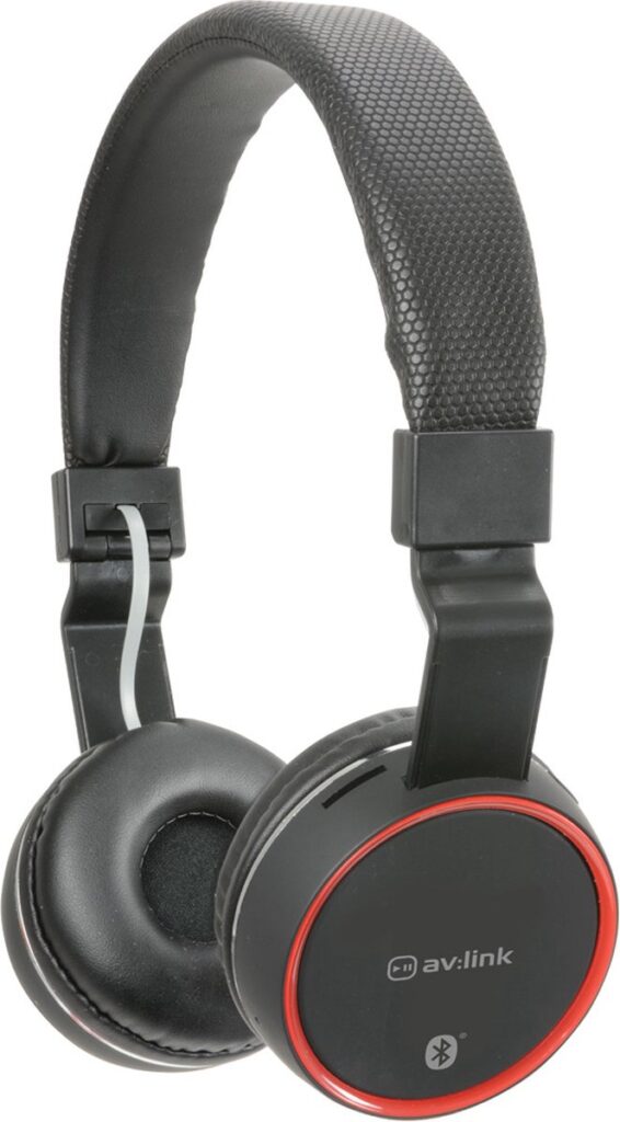 AV Link - Wireless Bluetooth hoofdtelefoon - Zwart