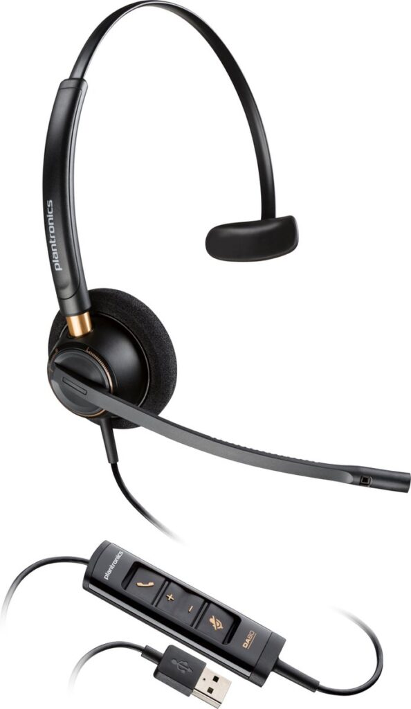 HP - Poly EncorePro 515 Headset - Zwart
