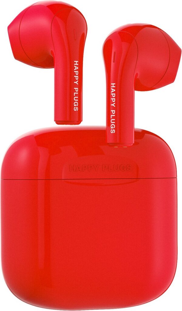 Happy Plugs - Hoofdtelefoon True Wireless - Rood