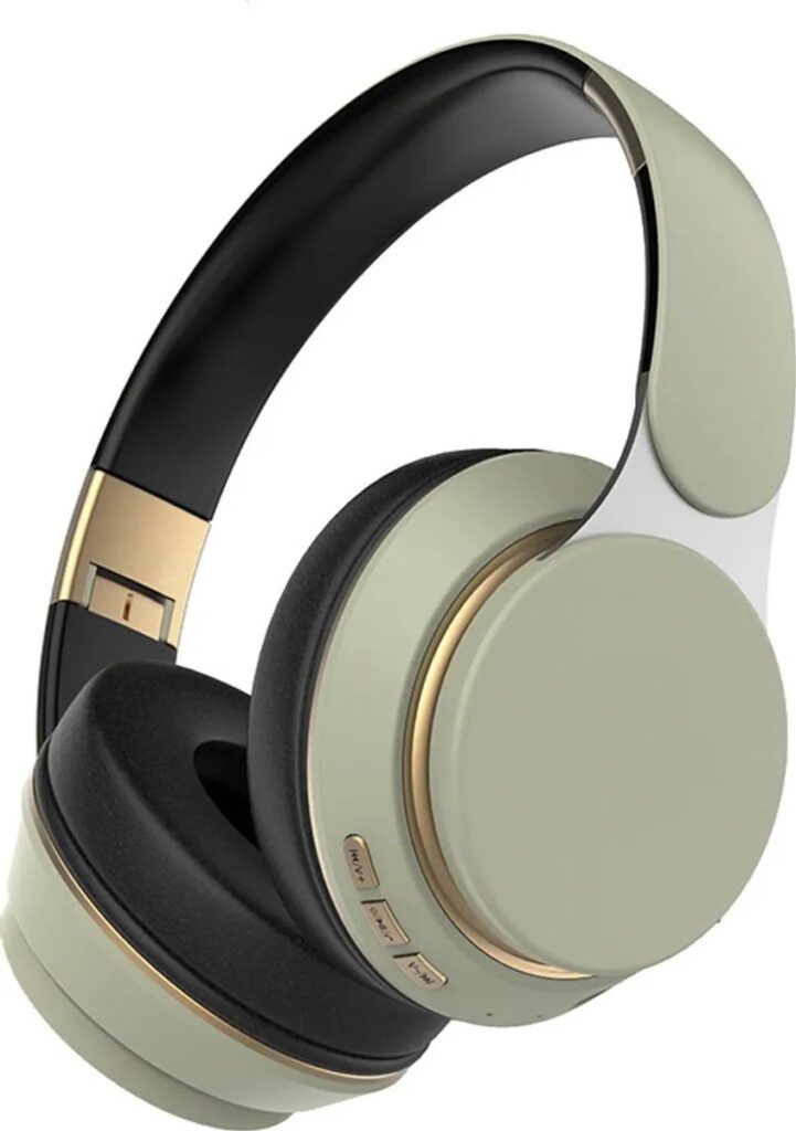 Merkloos - Bluetooth Over-Ear Hoofdtelefoon - Groen