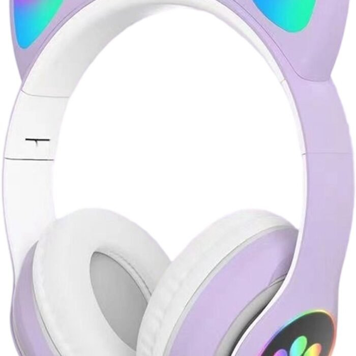 longziming - Cat Headphones - Lichtpaars