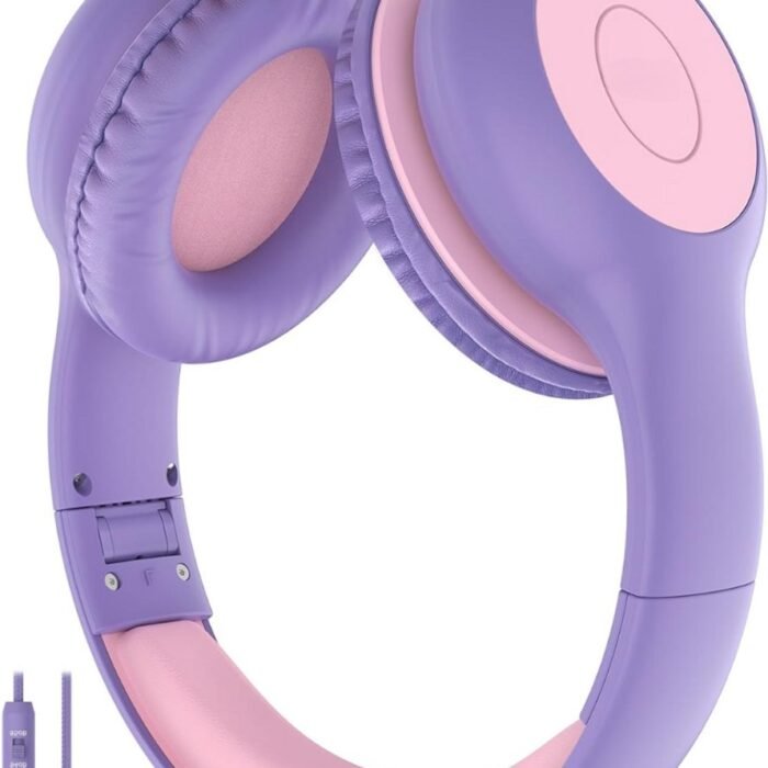 Vellaro - Bedrade Koptelefoon voor Kinderen - Roze