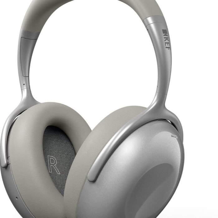 KEF - Mu7 Draadloze hoofdtelefoons - Silver Grey