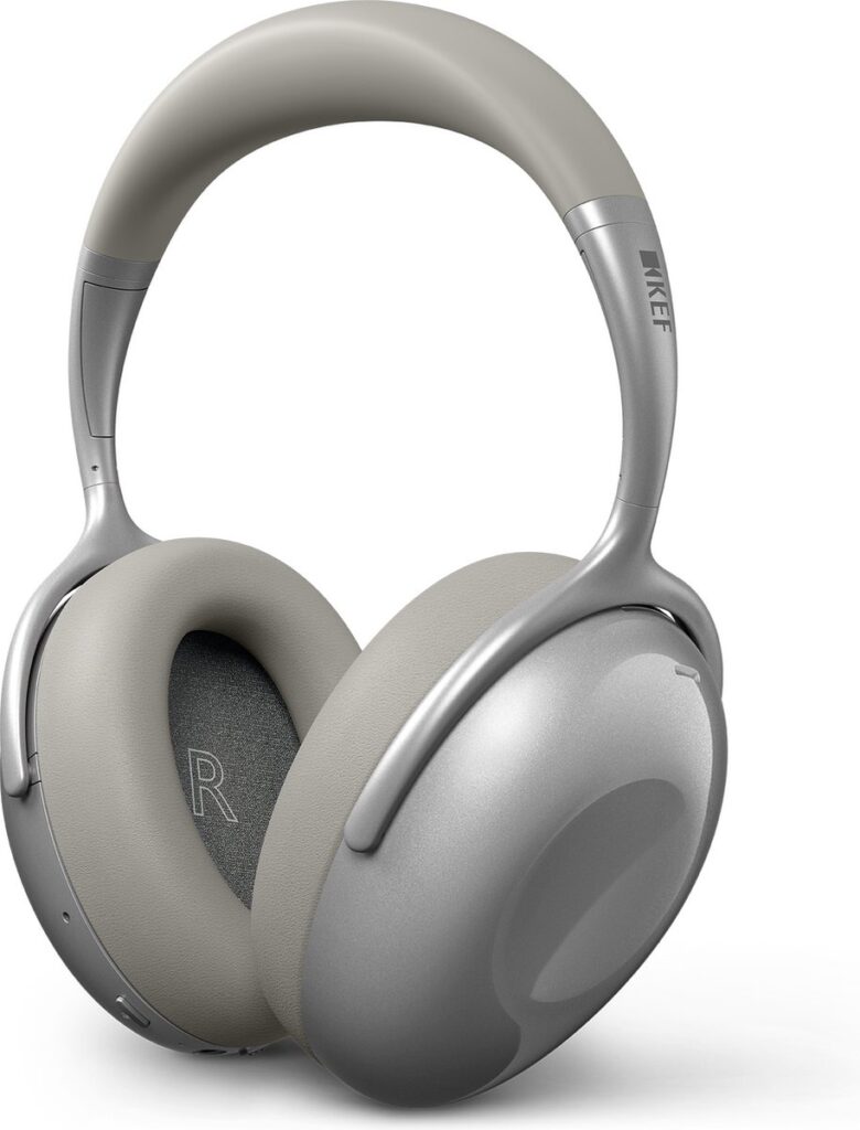 KEF - Mu7 Draadloze hoofdtelefoons - Silver Grey