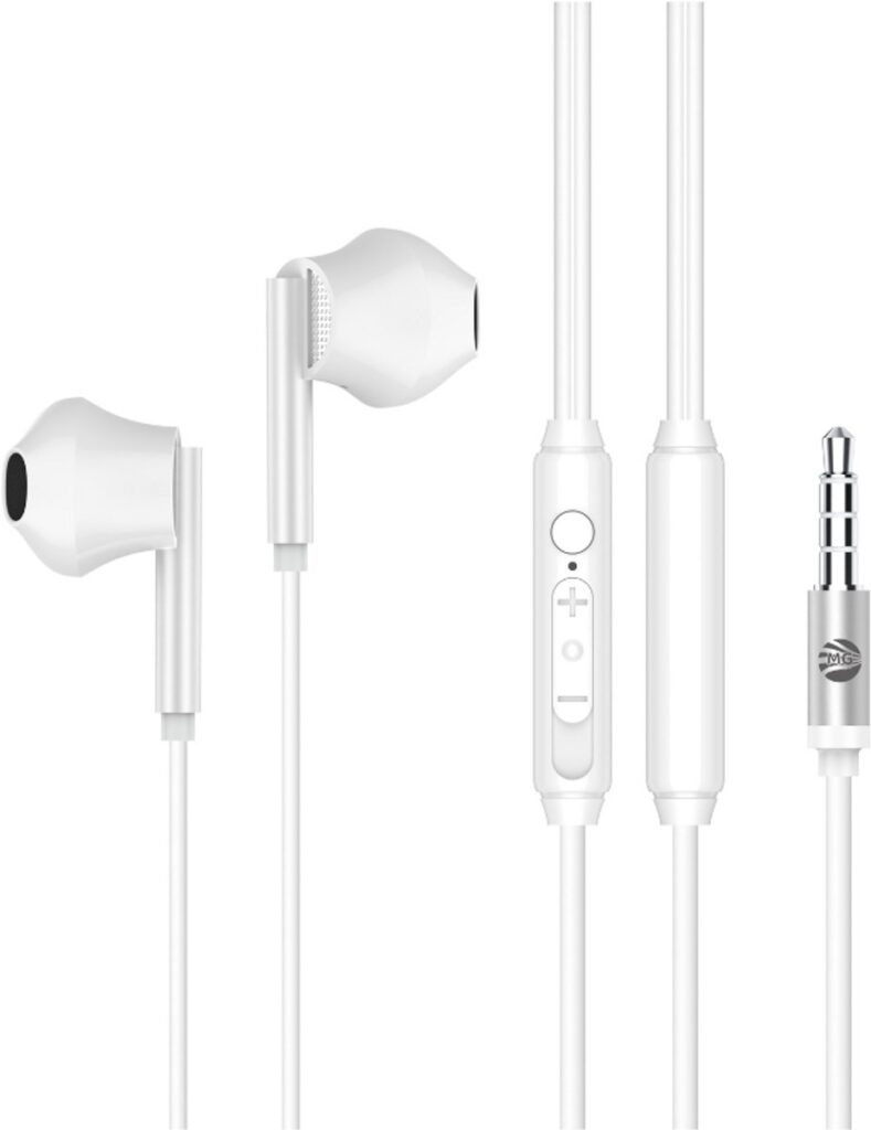 MG - DS1550 Stereo Oordopjes - Wit