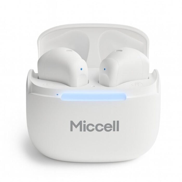Miccell - True Wireless Sport Earbuds - Wit
