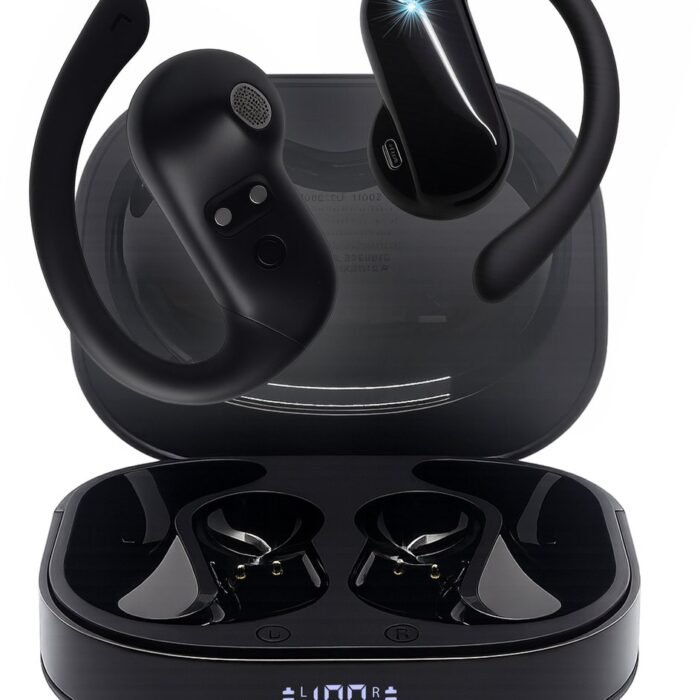 Xssive - OWS2 Draadloze Open-Air Oortjes - Zwart