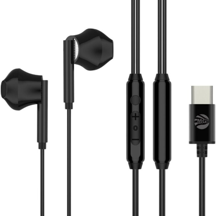 MG Telecom - DS1450 Stereo Earphones - Zwart