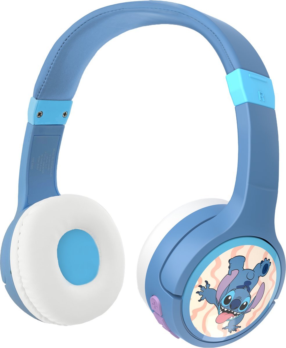 Ekids - Stitch Draadloze Kinderkoptelefoon - 1