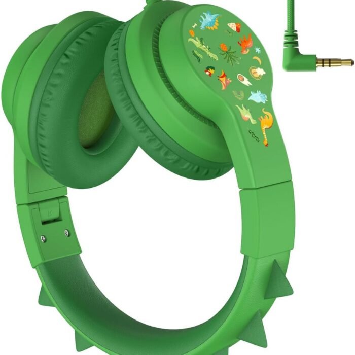 Vellaro - Kinderkoptelefoon met Draad - Groen