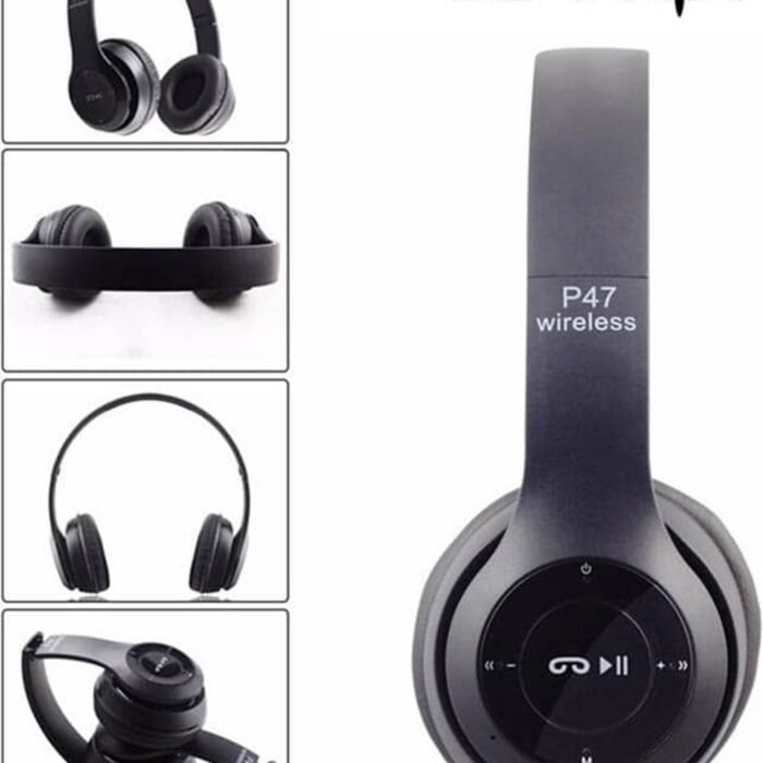 Lovnix - P47 Bluetooth koptelefoon - Zwart