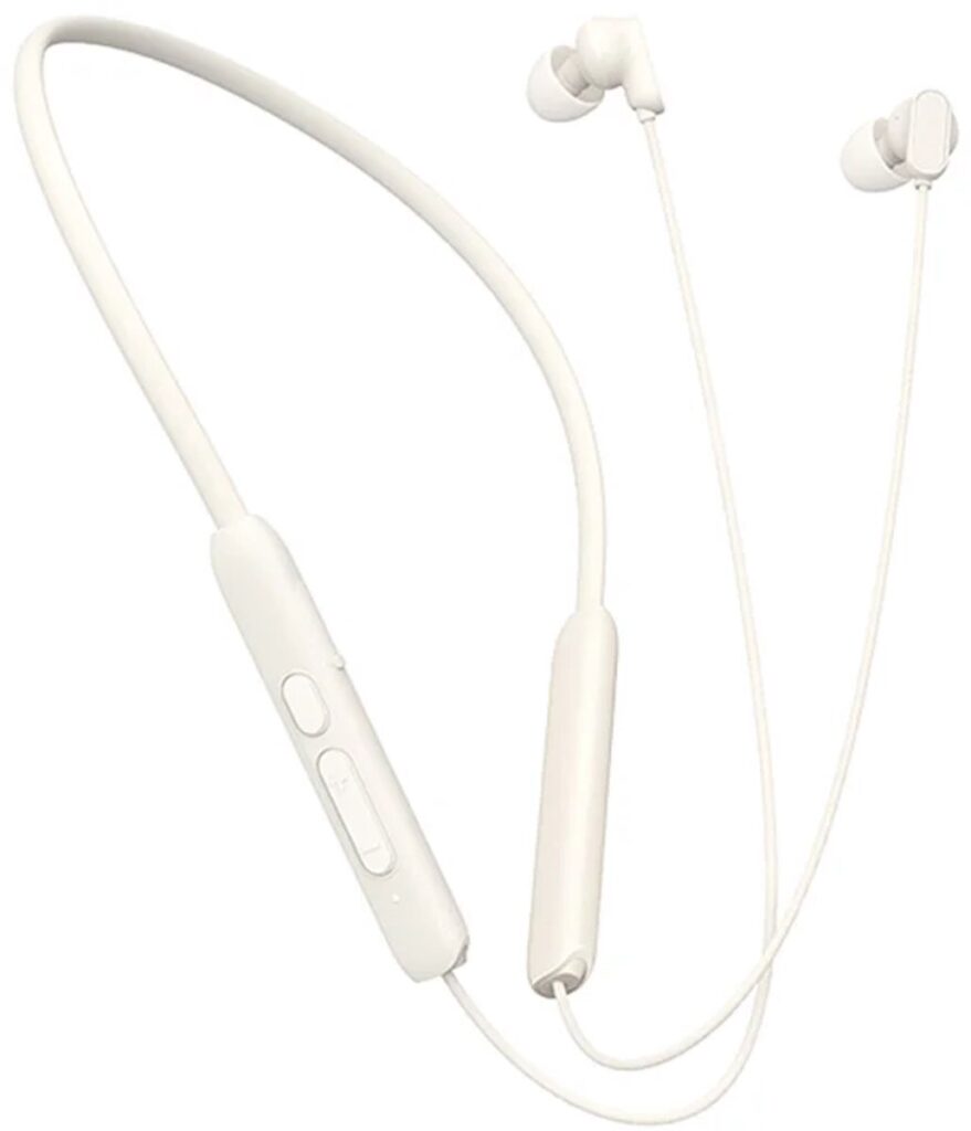 Remax - RB-ST01 Nekband Bluetooth Oordopjes - Beige