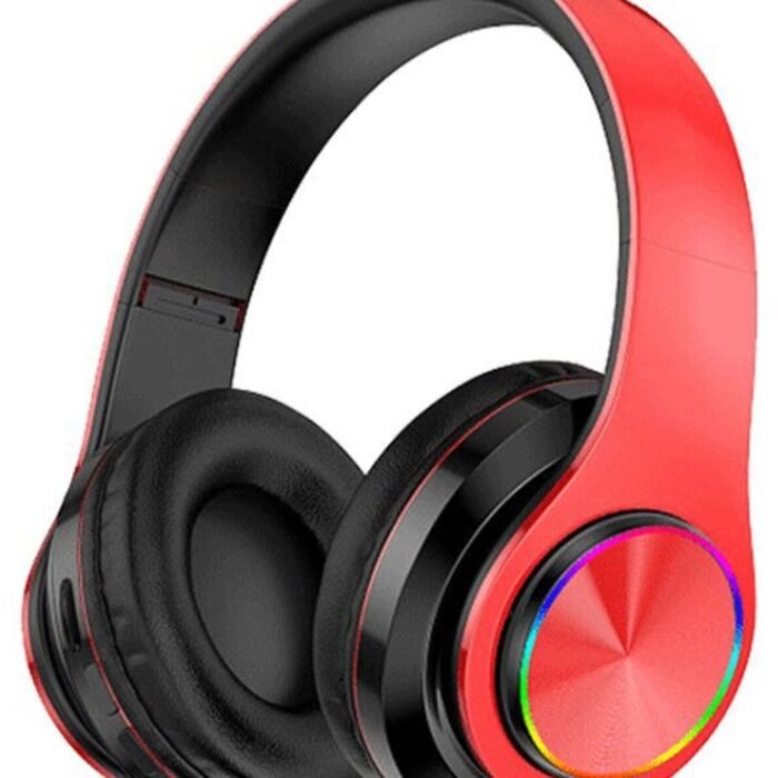 Merkloos - Draadloze Bluetooth-hoofdtelefoon - Rood