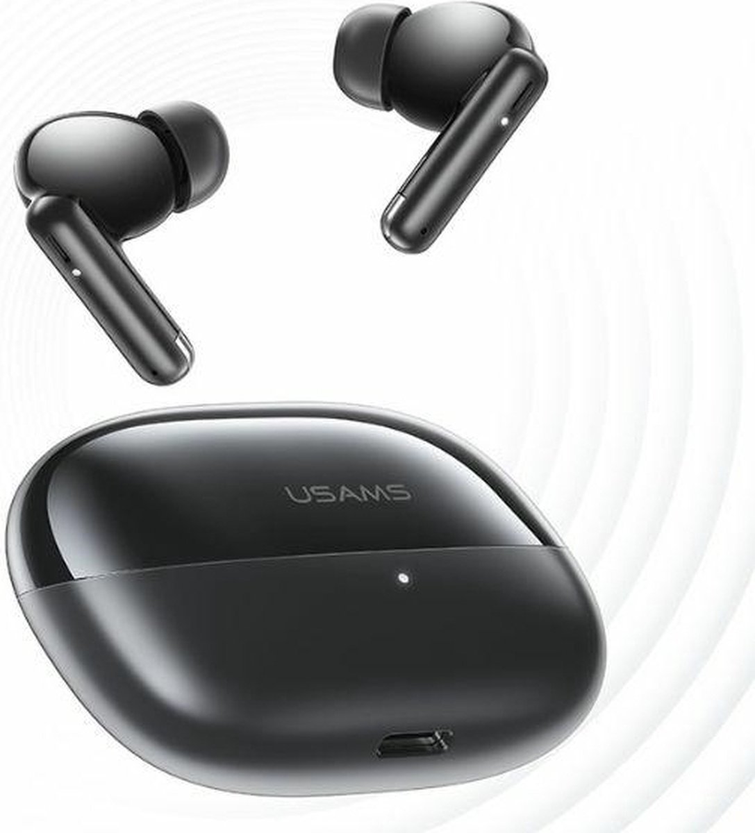 USAMS - IF27 Bluetooth oordopjes - Zwart