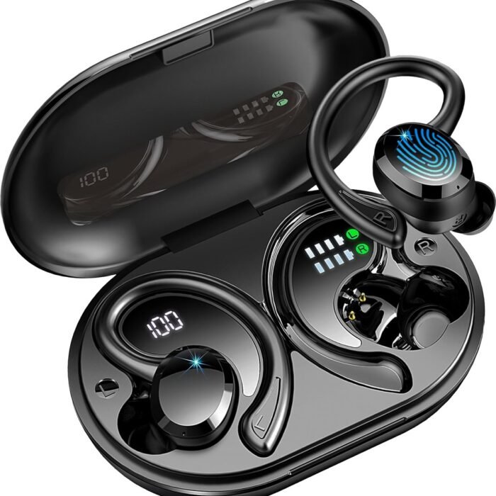 Sonume - Sport Q38 Draadloze Oordopjes - Zwart