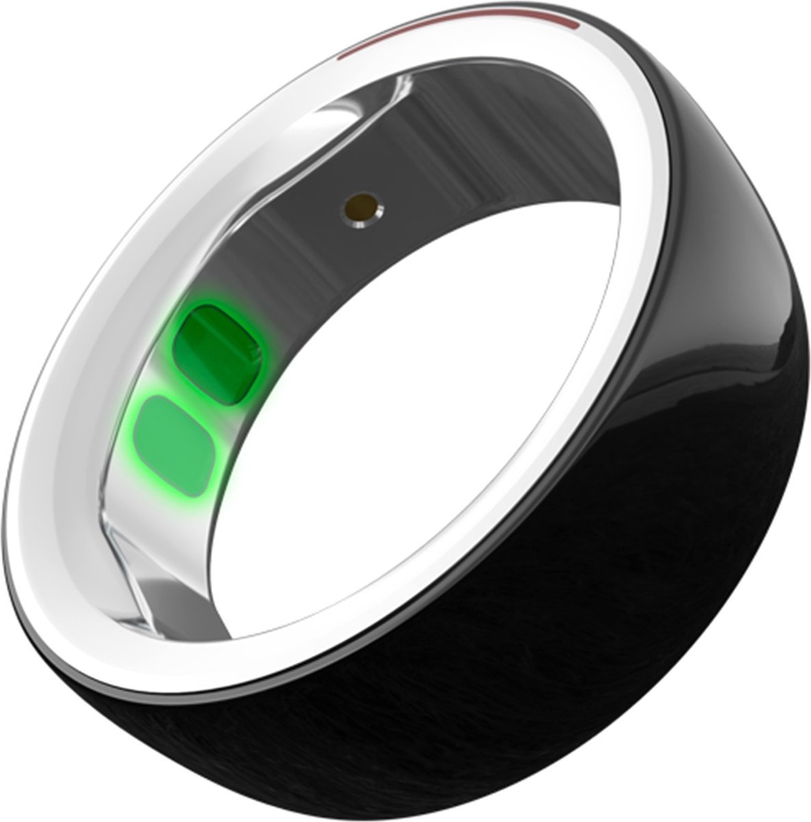 Techmade - Moon Smart Ring - Zwart
