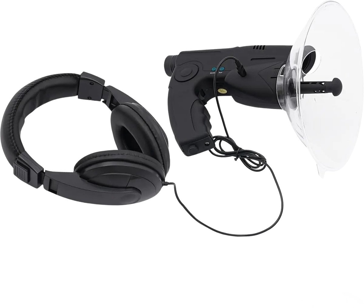 Benelux - Richtmicrofoon voor Vogelspotten - Zwart