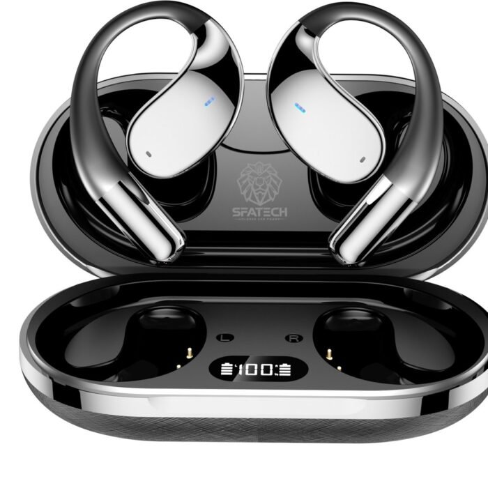 SFATECH - Q39 Open-Ear Sport Hoofdtelefoon - Zwart