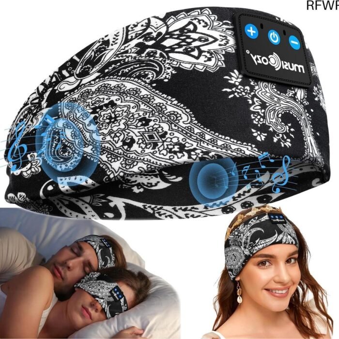 RFWR - Draadloze slaaphoofdtelefoon - Zwart