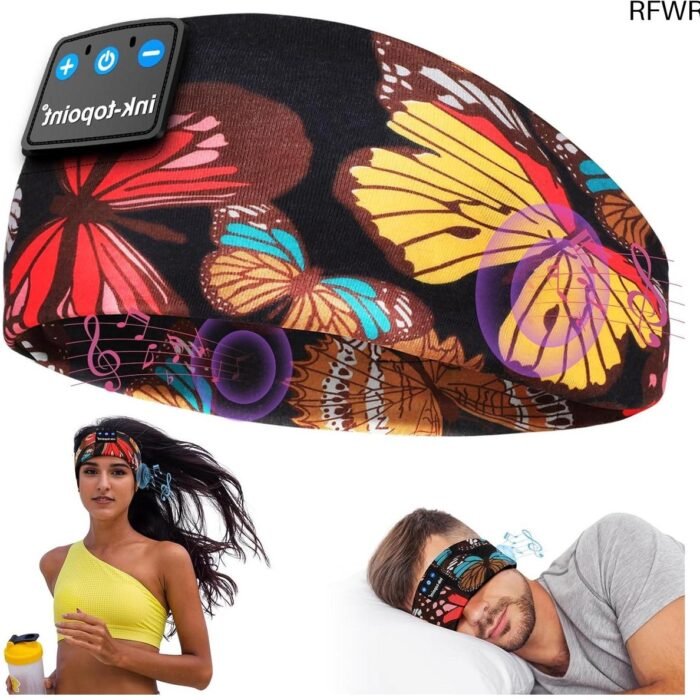 RFWR - Comfortabele Bluetooth Slaaphoofdtelefoon - ...