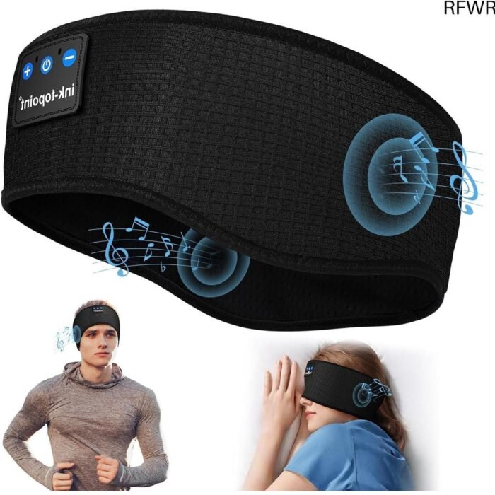RFWR - Draadloze Slaap Hoofdtelefoon - Zwart