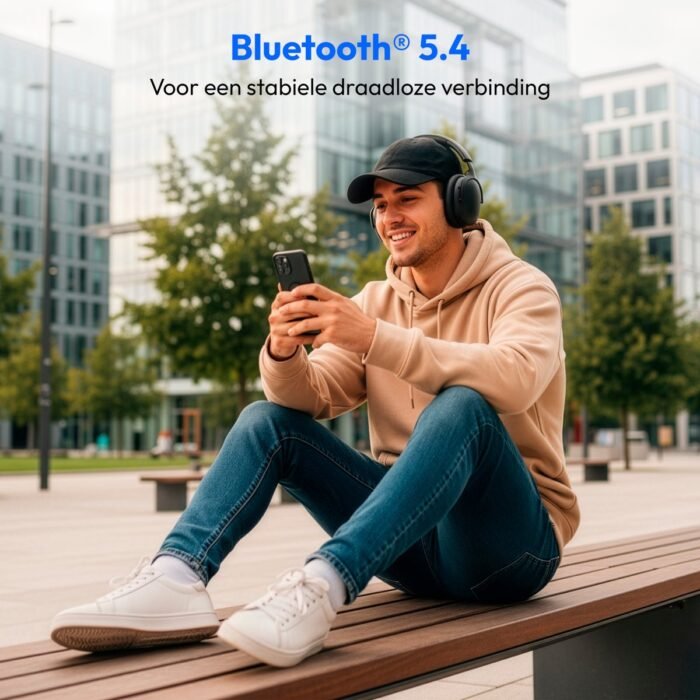 MEDION - HX-1 Pure Bluetooth Koptelefoon - Zwart